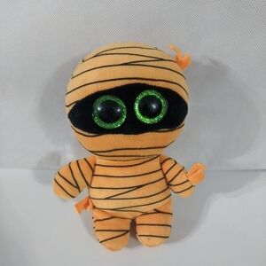 TY Beanie Boo - Mask Orange Mummy - Glitter Eyes